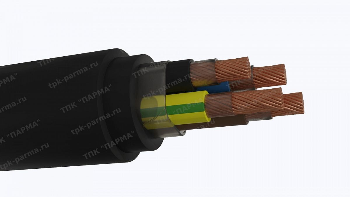 Кабель КПГН 3х185+1х185