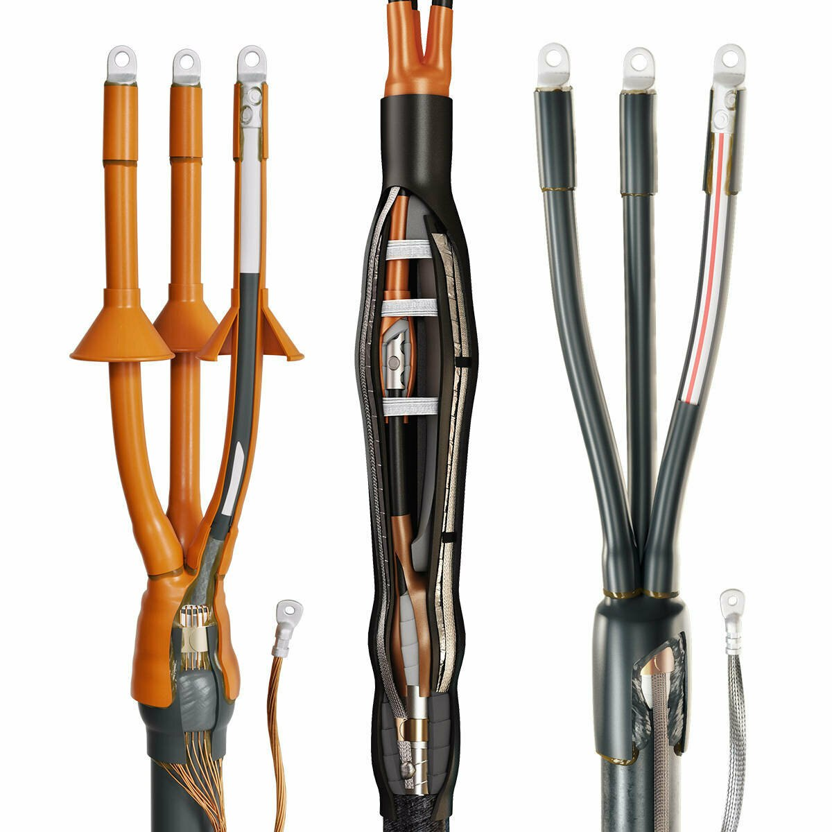 Муфты кабельные 3ПСТб-1